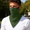 thumbnail image 2 of Neck Gaiter Face Mask Bandanas For Men Women UV Protection Cover Ear Loop Hole Facemask Fishing Running Cycling Scarf, 2 of 4