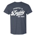 thumbnail image 4 of Mens Big And Tall T Shirts Ladies Promoted To Daddy 2023 Funny Sarcastic Saying Humor Joke T Shirt Men Shirt Navy L, 4 of 4