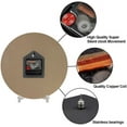 thumbnail image 4 of Bathroom Clock for Wall Farmhouse Decoration for Toliet Guest Washroom Battery Operated Silent Clocks Movement 10 Inches Non Ticking Room Decor, 4 of 5