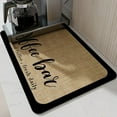 thumbnail image 3 of Absorbent Coffee Mat for Countertops - Stain Hide Rubber Bar Mat Quick Drying Dish Drying Accessory for Coffee Makers & Coffee Bar Areas, 3 of 7