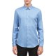 thumbnail image 1 of Camisa de Sarga Enrollable con Botones Calvin Klein Azul Pequeño, 1 of 1