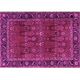 thumbnail image 1 of Ahgly Company Indoor Rectangle Persian Pink Traditional Area Rugs, 2' x 5', 1 of 4