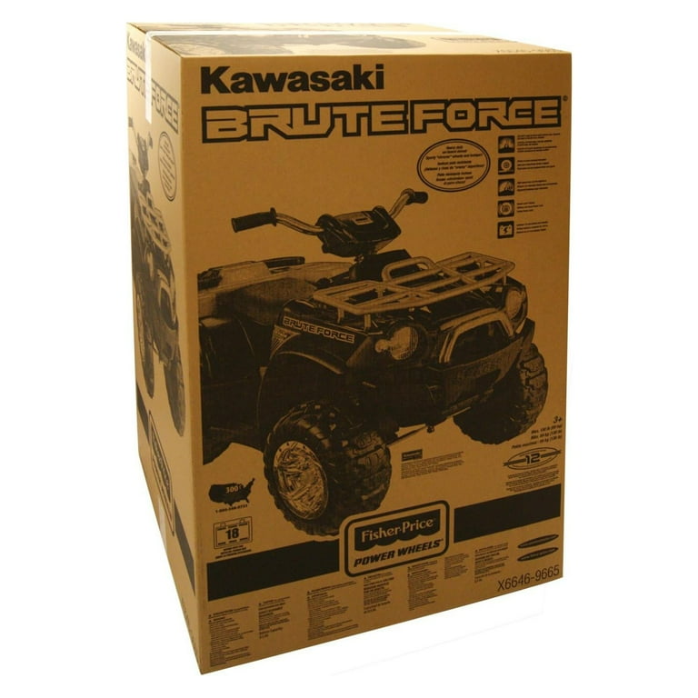 Power Wheels Kawasaki Brute Force 12V Battery-Powered Ride Power Wheels Kawasaki Brute Force 12V Battery-Powered Ride