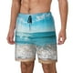 thumbnail image 1 of Fotbe Sunny Ocean Waves Traje de Baño para Hombre – Shorts de Natación de Secado Rápido con Forro y Bolsillos-Large, 1 of 6