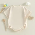 thumbnail image 5 of YEPGAR Baby Boys Girls Bodysuits Short Sleeve Summer Classic Design Baby Boy New Born Clothes Baby Onesies Neutral Onesies Boy for 0-12 Months (Beige, 9-12 Months), 5 of 8