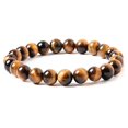 thumbnail image 3 of Pulsera de ojo de tigre con cuentas de 0.315 in para mujeres y hombres – Pulsera de cristal de ojo de tigre para curación espiritual y energía positiva, 3 of 5