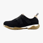 Vionic Women's Walk Slim Gia Sneaker Black Suede/Leather 10.5M