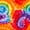 Red Orange 01, variant on Manfei Kawaii Rainbow Twin Sheets, Graffiti Printing Blocks Bedding, Yellow Green Red, 3-Piece, 1 Flat Sheet, 1 Fitted Sheet and 1 Pillowcase