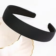thumbnail image 4 of Women Wide Elastic Fashion Headbands Head Hoop Hair Accessories Thick Headwear for Women Girls Hair Band Black, 4 of 5