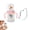 Pink, variant on Drinking Cup With Whale Squirt,Portable 10oz/300ml Weighted Straw Water Bottle with Adjustable Strap, Leak-Proof Kids Drinking Cup, Interactive Fun Spray Cups