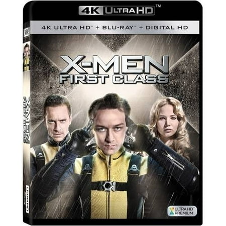 X-Men: First Class (4K Ultra HD + Blu-ray + Digital HD)