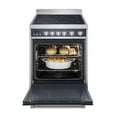 thumbnail image 4 of Magic Chef 2.2 cu. ft. Electric Range with Convection in Stainless Steel in Stainless Steel, 4 of 12
