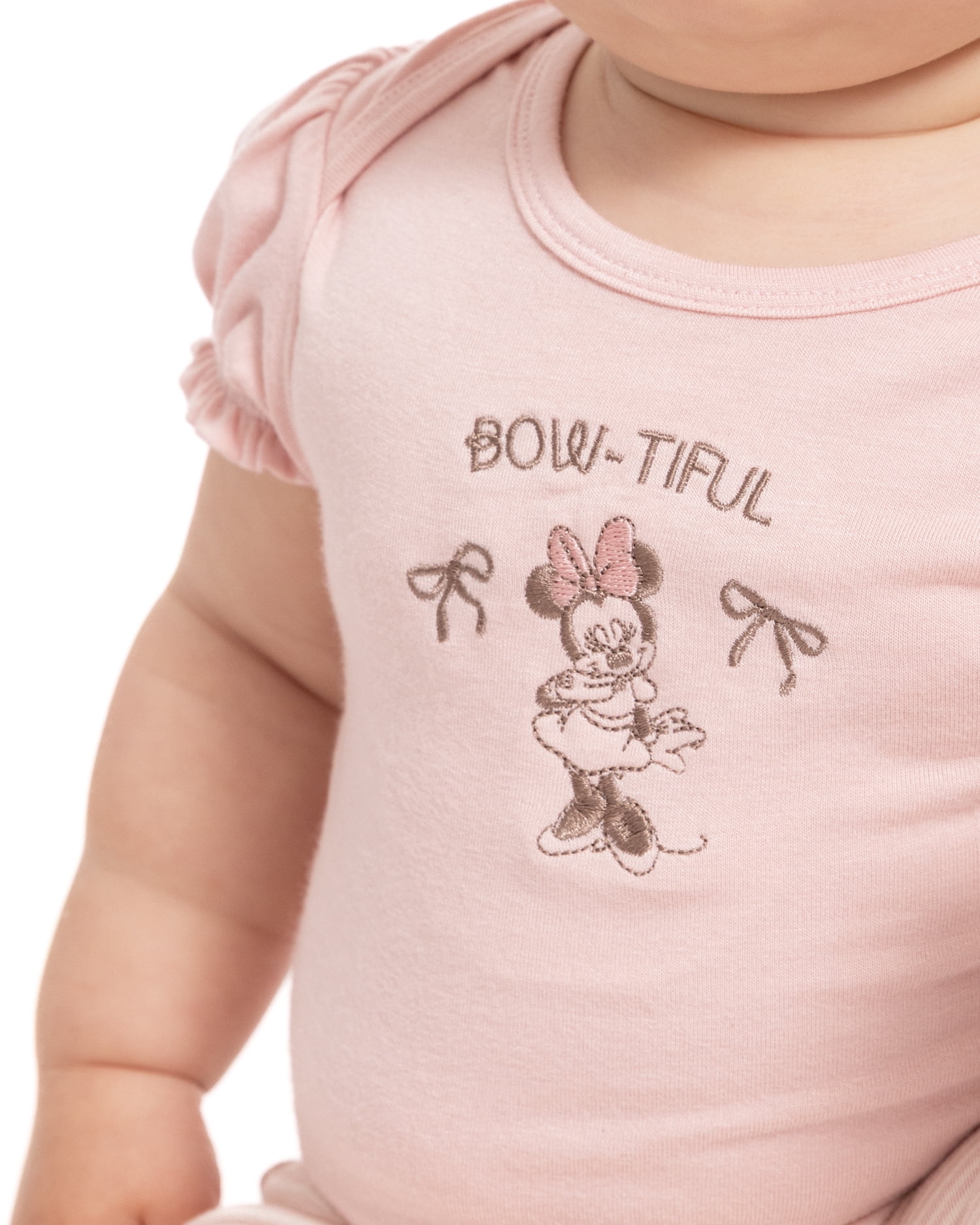 Disney Baby Wishes + Dreams Minnie Mouse Sleep and Play Set, 3-Piece, Sizes Newborn-6/9M