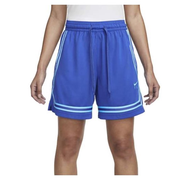 Nike Dri-FIT Fly Crossover Women's Basketball Shorts Small Royal Blue 480
