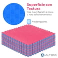 thumbnail image 2 of Piso Protector para Gimnasio Altera  PG C/10 Pz De 105x105 Cm Altera Rojo Azul, 2 of 5