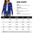 thumbnail image 4 of UVPLove Women's Lightweight Button-Down Cardigan Sweater,Royal Blue,XL,(S-3XL), 4 of 9