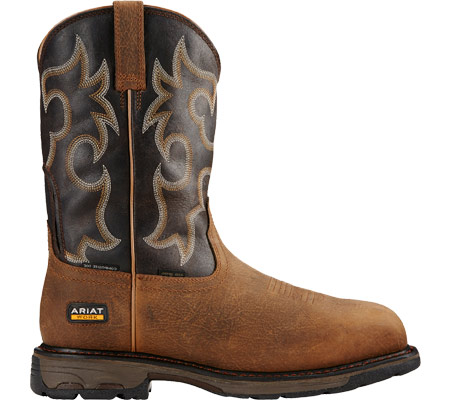 WorkHog WP Safety Boots - Rye Brown 