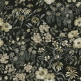 thumbnail image 1 of Roommates Studio Black Pearson Floral Peel and Stick Wallpaper 30.75 Sq. ft, 1 of 8