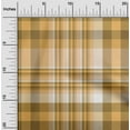 thumbnail image 2 of oneOone Cotton Cambric Dark Beige Fabric Plaid Fabric For Sewing Printed Craft Fabric By The Yard 56 Inch Wide, 2 of 4