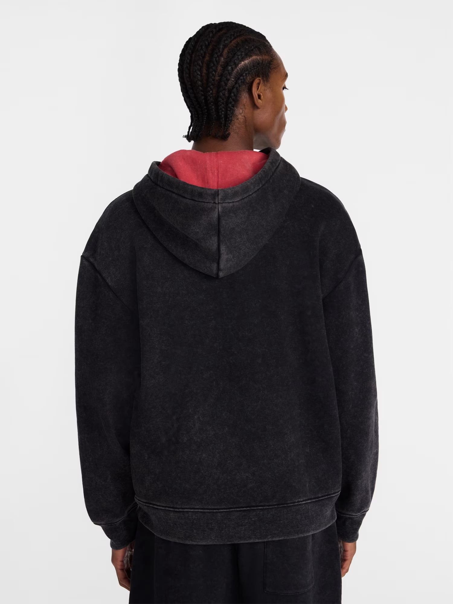 NBA Chicago Bulls Men's & Men's Big and Tall Oversized Pullover Hoodie, Sizes XS-4XLT