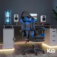 thumbnail image 2 of Silla Gamer Ergonomica Pro con Altura Ajustable Kingshouse KingsHouse GAMERRED, 2 of 8
