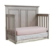 Oxford Baby Kenilworth 4-in-1 Convertible Crib, Stone Wash, GREENGUARD Gold Certified, Wooden Crib