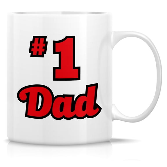 Funny Father 11 Oz Coffee Mugs | Ceramic Coffee Mugs Inspirational birthday gift for friends, coworker, husband, father, brother