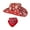 Set 3, variant on Rdhnmea Christmas Cowboy Hat and Scarf Sequined Santa Wide Brim Hat Set for Adults Wedding Carnival Rave Party Costume Accessories