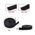 thumbnail image 2 of Sujetador adaptable para una organización integral de cables, uso versátil Material resistente a la intemperie y al desgarro suave Envoltura de tela ajustable para aplicaciones en interiores y, 2 of 5