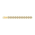 thumbnail image 2 of 1 Carat Diamond Triangle Shaped Link Bracelet in 18K Yellow Gold over Sterling Silver (7.5 Inch), 2 of 3