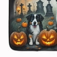 thumbnail image 4 of Carolines Treasures DAC2009RUG 19 x 27 in. Unisex Australian Shepherd Spooky Halloween Memory Foam Kitchen Mat, 4 of 5