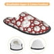thumbnail image 3 of Fotbe Cute Baseball Pantuflas Peludas para Mujer con Estampado, Zapatillas de Peluche, Zapatos de Invierno para Casa, Uso Interior y Exterior-Large, 3 of 8