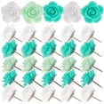 thumbnail image 2 of 30pcs Flower Shape Push Pin Multi-function Thumbtacks Delicate Thumb Tacks Map Supply, 2 of 9