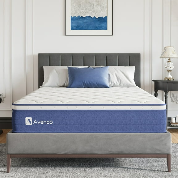 Avenco Airsea 10" Queen Size Medium Adult Supportive Hybrid Mattress