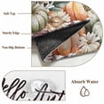 thumbnail image 2 of Thanksgiving Area Rug 3x5 Washable Rug Non Slip Vintage Orange Green Pumpkin Autumn Daisy Large Area Rug Indoor Floor Carpet for Entryway Bedroom Kitchen Living Room Home Office Dining Room Nursery, 2 of 8