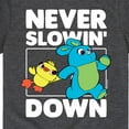 thumbnail image 3 of Toy Story - Never Slowin Down - Toddler And Youth Short Sleeve Graphic T-Shirt, 3 of 5