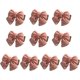 thumbnail image 1 of 10 pinzas para el pelo SSuperp con forma de fruta estilo 1, horquillas pico de pato, lazos rosas, 1 of 5