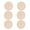 Beige, variant on M Buder 6Pcs Round Braided Placemats Heat Insulation Nonslip Woven Table Mats for Home Party Dining, Farmhouse Decor Small, Blue (7 inches / 18 cm)