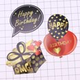 thumbnail image 3 of KAKOWELY 35pcs Birthday Photo Prop Set Creative Decor Prop Set for Party Festival Birthday (40 Years Old Pattern),5.63"X6.69"X0.12", 3 of 5