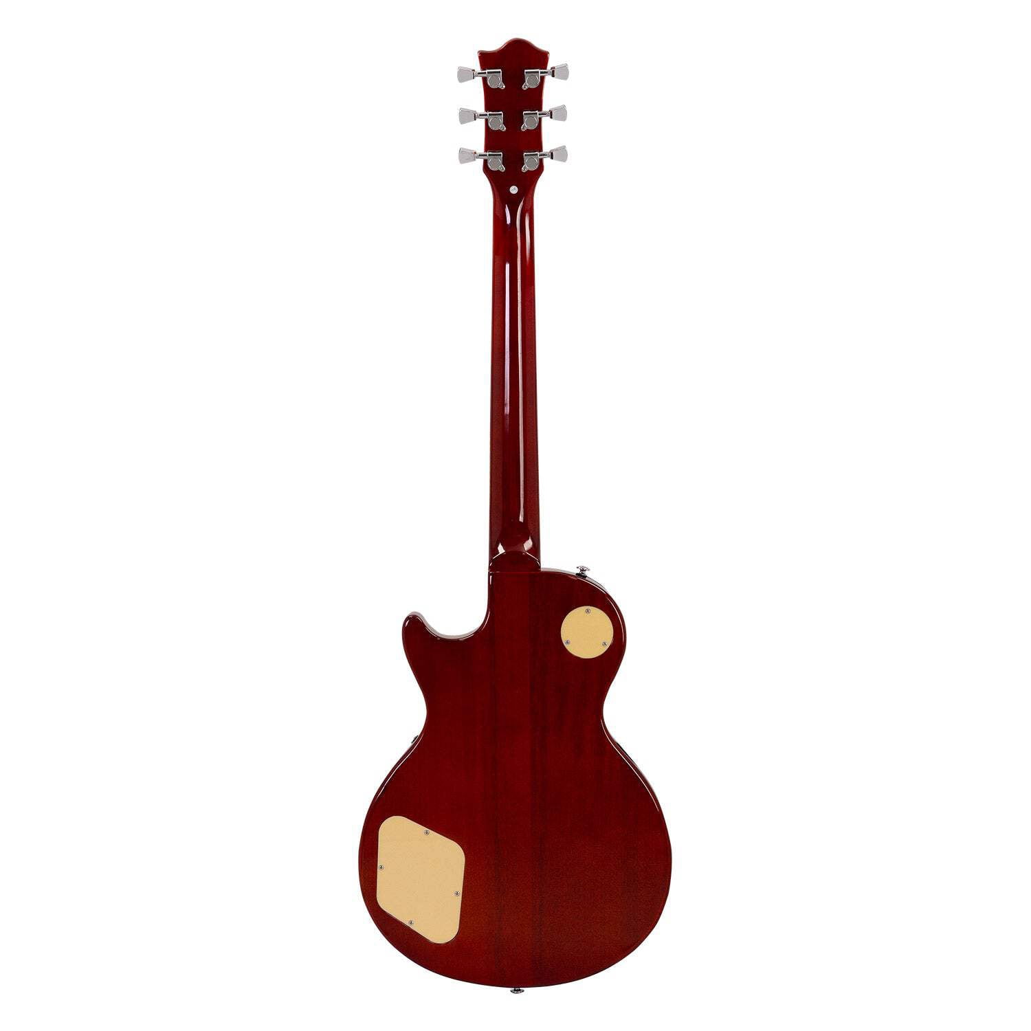 Babilon Cosmos Series Electric Guitar in Amber With Case