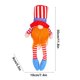 thumbnail image 3 of Adorno de muñeca del Día de la Independencia con piernas largas y sombrero alto iluminado, 3 of 5