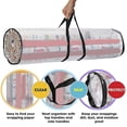 thumbnail image 2 of Christmas Wrapping Paper Storage Bag Pink Hy, 2 of 5
