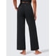 thumbnail image 2 of Pantalones de yoga CRZ YOGA Butterlift, cintura alta, pierna ancha, negros, 2 of 4