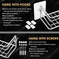 thumbnail image 3 of ROFAY Metal Wire Adjustable Wall Mounted Spice Rack & Organizers, 1 Piece, 3 of 6