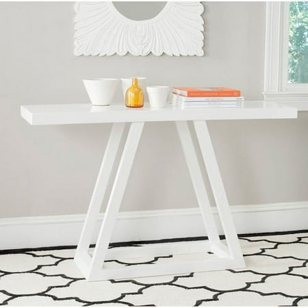 SAFAVIEH Sutton Solid Classic Lacquer Console White