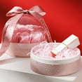 thumbnail image 4 of Round Ribbon Bow Jewelry Box 9 Rose SOAP Flower Gift Box 7 Valentine's Day Necklace Jewelry Box, 4 of 5