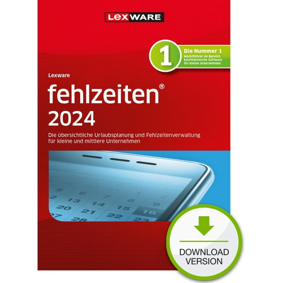 Lexware Fehlzeiten 2024 - 1 Appareil, 1 An - ESD-DownloadESD