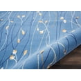 thumbnail image 4 of Light Blue Botanical Area Rug by Pinewood Grove, 4 of 4