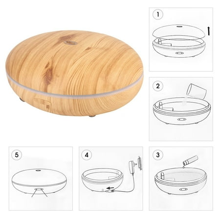 Ultrasonic Electric Aroma Diffuser Humidifier Air Aromatherapy Purifier