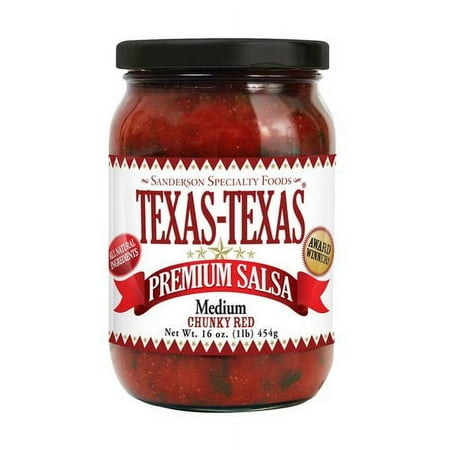 Texas Premium Salsa Texas Salsa Medium, 16 oz